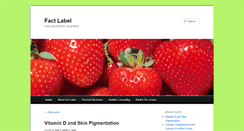 Desktop Screenshot of factlabel.com